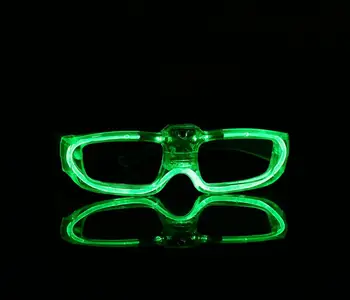 240pcs/lot Intermitent Ochelari Ochelari cu LED-uri Stralucitoare Consumabile Partid Noutate Cadou Lumină Strălucitoare Festival Petrecere Glow ochelari SN1150