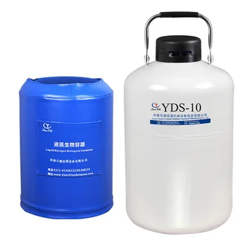Yds10 azot lichid recipient criogenic 10 litr crio temperatură rezervor de stocare containere butelie de gaz