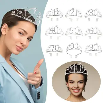 2020 vânzare Fierbinte Digital Crown Petrecere de Nunta Stras Coroana Reginei Pieptene de Par Banda de Păr Ornamente заколка для волос agrafe de par