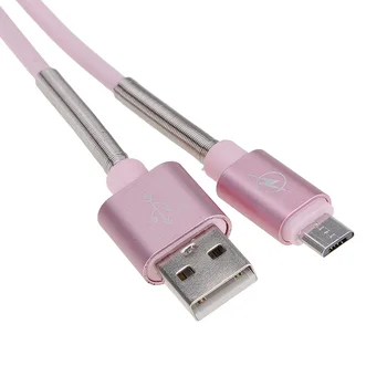 Portabil V8 USB Cablu de Încărcare Micro USB de Date de Sincronizare prin Cablu Deccorated cu arc adaptor telefon Mobil