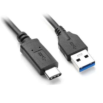 USB Tip a Male la USB3.1 Tip-C de sex Masculin Sus/Jos Unghi de Date USB Sync & Charge Cablu tip c Cablu Conector adaptor 1m 3ft 100cm