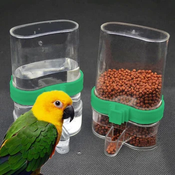 1 buc Cușcă de Păsări Alimentator Automat de Papagal Alimentare cu Apă Dozator de Pasăre cismea Container pentru Alimente Papagal Ustensile de