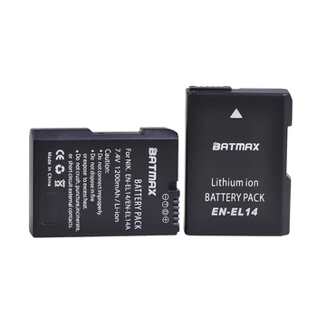 4buc EN-EL14 EN EL14 ENEL14 Baterie + Dual USB Încărcător pentru Nikon D5500,D5300,D3300,D5100,D5200,D3100 P7100 P770000 P7100 df