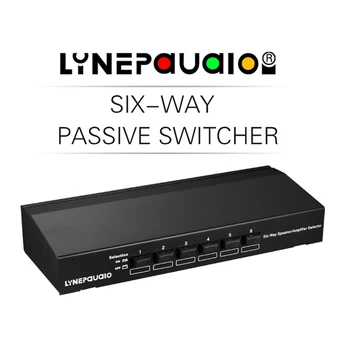 Lynepauaio Switcher, 1 Din 6 Sau 6 În 1, Difuzor Comutator Selector Comparator,12 Awg Cablu Difuzor, Care susțin Amp de 100W