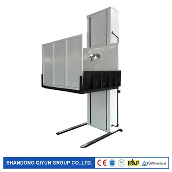 Qiyun Ridicat de securitate 220v AC putere lift scaun cu rotile platforma mini 250kg capacitate lift acasă furnizor