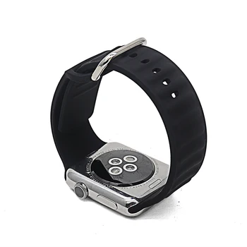 Curea din silicon Pentru Apple Watch band 38mm 42mm iWatch 40mm 44mm Accesorii de Sport bratara bratara Apple watch serie 3 4 5 6 SE