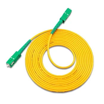 LSZH SC APC Singlemode Simplex fibra optica patch cord Cablu 2.0 mm, 3.0 mm de Fibra Optica Patch Cord Pentru Rețeaua CATV 10BUC/lot