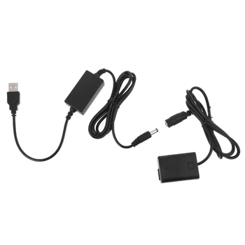 5V 2A USB pentru a NP-FW50 Dummy Eliminator de Baterie sursă de Alimentare Adaptor pentru Sony A7 A7RII A6500 A6400 A6300 A6100 A6000