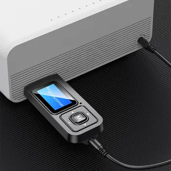 Bluetooth USB 5.0 Audio Transmițător Receptor cu Ecran LCD de 3,5 MM AUX RCA Stereo Adaptor Wireless Dongle Pentru PC TV Auto Căști