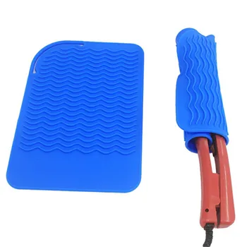 Hair Styling Instrument Rece Silicon Bigudiu De Păr Suprafață Protecție Izolație De Silicon Pad Indreptat Parul Placemat