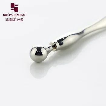 Premium 80mm Metal Argintiu crema de fata lingura cosmetice mici spatula lingura pentru masajul ochilor