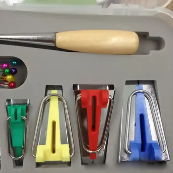 Multifunctional Cusut Banda Prejudecată Maker Set DIY Patchwork, Quilting Mașină de Legare Accesorii