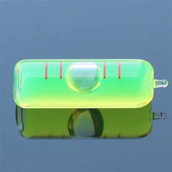 Mărime completă de Înaltă precizie de sticlă lung orizontală balon Tubular nivel de spirit Verde de nivel de lichid cu bule cu diametrul de 7mm