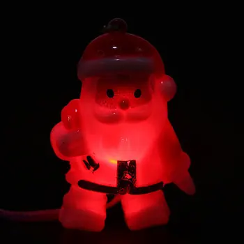 Pomul de crăciun Lumini LED Ornamente Suspendate Moș Crăciun Luminos Pandantiv Pentru Navidad Natal Cadou de Anul Nou Pentru Copil