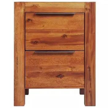 Dulap Lemn Masiv de Acacia Maro elegant, dar, de asemenea, foarte practic de lemn cabinet de pat