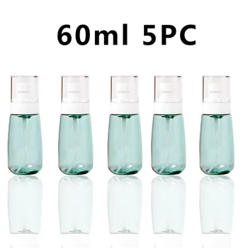 5PC/set 60MLClear Plastic Sticla cu Pulverizator Mic Sticla cu Pulverizator de Călătorie din Plastic Cu Pulverizator Sticla de Parfum Pulverizator Gol Mic Spray
