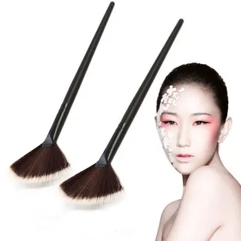 Plat Moale Fundația Fata Fard De Obraz Kabuki Pudra De Contur-Machiaj Perie Cosmetice