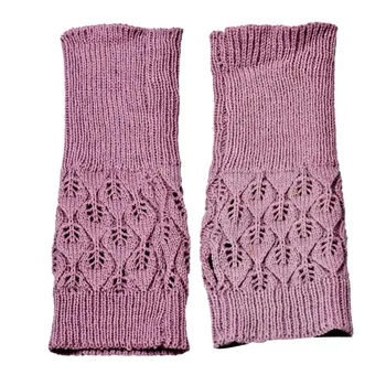 Uimitor Încheietura mâinii Tricotate Mănuși Fingerless Femei Mănuși de Iarnă Solid mănuși de cald
