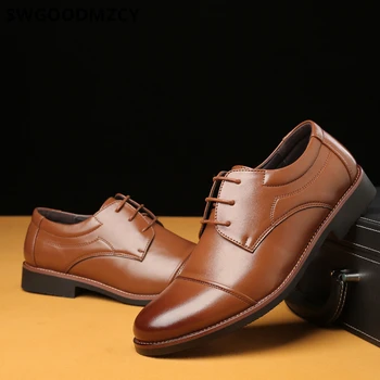 Oxford Rochie Formale Oameni De Partid Pantofi Din Piele Office Shoes Pentru Barbati 2020 Rochie Maro Costum Pantofi Barbati De Moda Scarpe Uomo Classiche