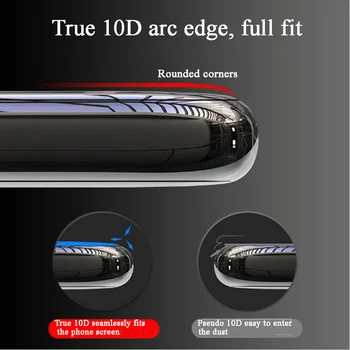 30D Smartphone FULL HD 9H Hidrogel Film pentru Sharp Aquos C10 S2 Folie de Protecție Ecran Protector de acoperire
