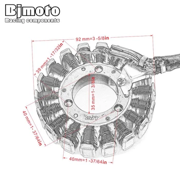 BJMOTO Motor Stator Bobina de inductie Pentru Suzuki DR200SE DR125SE Aprindere Generator Magneto Încărcare Bobine Stator 32101-42A30 32101-42A40