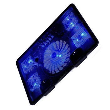 Cooler pentru Laptop de răcire pad cu Tăcere Fanii de LED Port USB Reglabil Notebook Holder pentru macbook air/pro 12 - 17 fierbinte