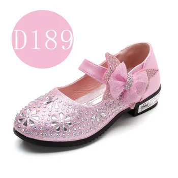 2019New Copii Pantofi Fete Pietre Printesa pentru Copii Fete Pantofi de Dans Petrecere de Nunta Pantofi pentru fete 3 4 5 6 7 8 9 10 11-14T