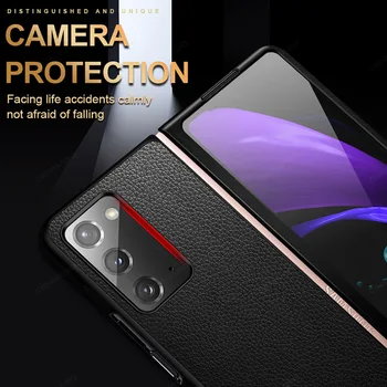 Z 2 Ori din piele de caz nou litchi model de telefon mobil caz flip W20 5G anti-toamna capac de protecție