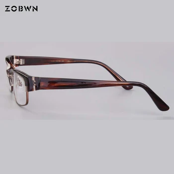 Ochelari de înaltă Calitate Rame Bărbați Femei gafas Retro de Epocă Pătrat Ochelari Transparent Oglinda maro negru Cadru Optic Ochelari