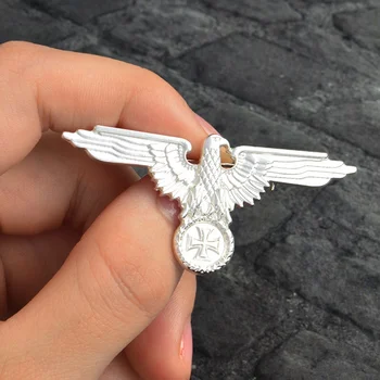 1buc Militar German Vulturul de Aur/Argint de Culoare Broșe Insigne pin Rever Broșe Capac Cocarda pentru Bărbați bijuterii