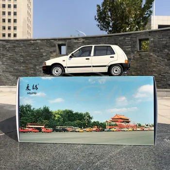 Turnat sub presiune Model de Masina Yiqi Chinez Tianjin Xiali TJ7100 Hatchback 1:18 (Alb) + MIC CADOU!!!