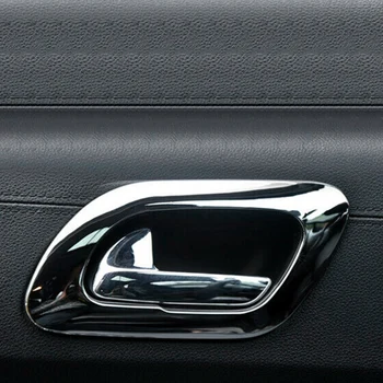 Masina Interior Ușa din Spate Capacul Ornamental Autocolant pentru Peugeot 208 2008 2016