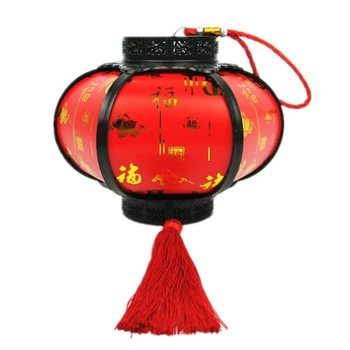 2021 Nou de uz Casnic Anul Nou Chinezesc Stil Chinezesc Luminoasă cu LED-uri Felinar Portabil