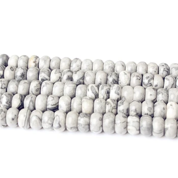 Linxiang Moda bijuterii 4x6 ~ 5x8mm naturale bijuterie interval perla hartă piatra de pin perla DIY femei Brățară Colier Cercei