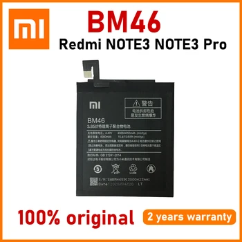 Original 4000mAh BM46 Baterie Pentru Xiaomi Redmi Note 3 note3 Pro/Prim-Baterii de Înaltă Calitate Cu Instrumente+numărul de Urmărire