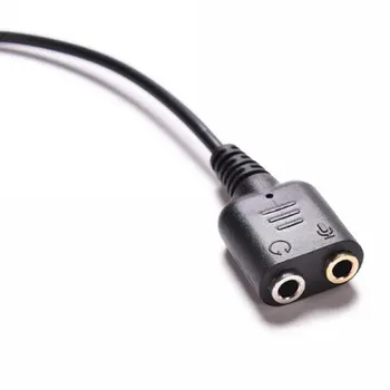 8in 2/3.5 mm Mufe pentru RJ9/RJ10 PC-ul de Microfon/Căști la Telefon de Birou Cablu Adaptor
