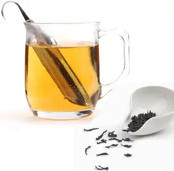 Din oțel inoxidabil agățat ceainic mobile filtru pentru ceai tea tub creative ceai scurgere
