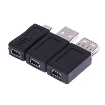 10BUC OTG USB de sex masculin la feminin micro USB mini changer adaptor convertor