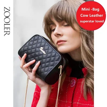 ZOOLER brand de Lux Reale Piele geantă de Umăr din Piele geanta crossbody genti pentru Fete 2020 Designer de Soft Geanta din Piele bolsa feminina