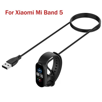Pentru Xiaomi Bratara 5 Cablu de Încărcare Magnetic de Adsorbție de Încărcare 50CM Cablu de Încărcare Pentru Mi Band 5 Încărcare Rapidă Pentru Mi Band 5