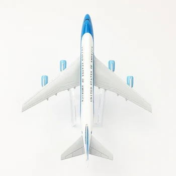 1/400 Scară Aeronave Boeing 747 Air Force One 16cm Aliaj de Avion B747 Model de Jucarii pentru Copii Copii Cadou de Colectie