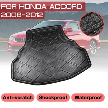 Masina Floor Mat Covor Pentru Honda Accord 2008 2009 2010 2011 2012 Portbagajul din Spate Anti-noroi Acoperi