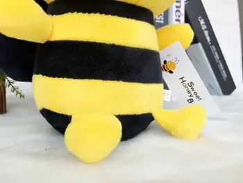 Azoo 20cm de Albine Jucărie de Pluș Umplute Papusa galben de Albine Drăguț Jucărie pentru copii Pentru Copii Cadouri pentru Copii Decor Acasă Animale Insecte Jucărie Moale
