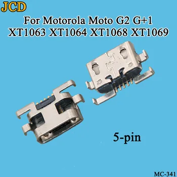 JCD 2 BUC/Lot Port Micro USB pentru Încărcare Conector de Încărcare Priză Jack Plug Pentru Motorola Moto G2 G+1 XT1063 XT1064 XT1068 XT1069