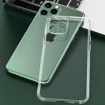 Subțire Caz Clar de Telefon Transparent, rezistent la Șocuri Cover Pentru iphone 12 11Pro Max X XS XR Caz Pentru iPhone 6S 7 8 Plus 5 Se Acoperă 2020