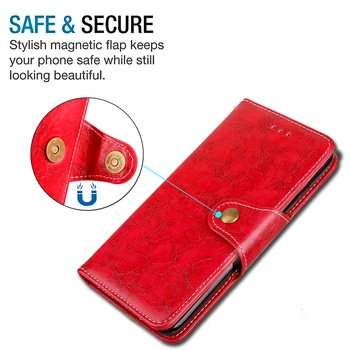 Multicolor din Piele Telefon Mobil Caz pentru Samsung Galaxy J2 PRO/J3/J3 Pro/J4/J5/J5 Pro/J5 prim/J6/J7 Pro Flip Coajă de Protecție