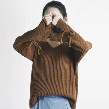 Japonez Harajuku Mori Fata Stil Liber Casual Minunat Pulover Tricotate De Toamna Femei Pulover Mori De Sus Haina Jacheta
