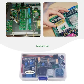Arduino Kit Modul de Senzor Cu 0.96 inch OLED 1602 Display LCD Releu Motor Servo DHT11 Pentru Starter Proiecte(Tutorial în limba română)