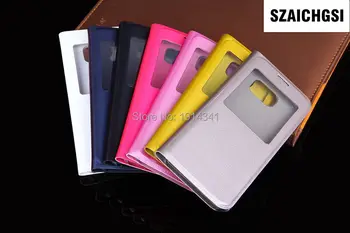 SZAICHGSI Capac Flip PU Piele de Cazuri de Telefoane mobile Shell pentru samsung Galaxy S7 en-Gros 100buc/lot