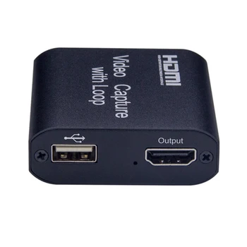 4K placa de Captura 1080p HDMI - USB 2.0 Grafică placa de Captura USB 2.0 Recorder Box-Dispozitiv pentru Live Streaming Video de Înregistrare